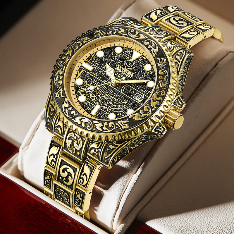 Luxury Watch Vintage - ONOLA brand vintage watch man waterproof