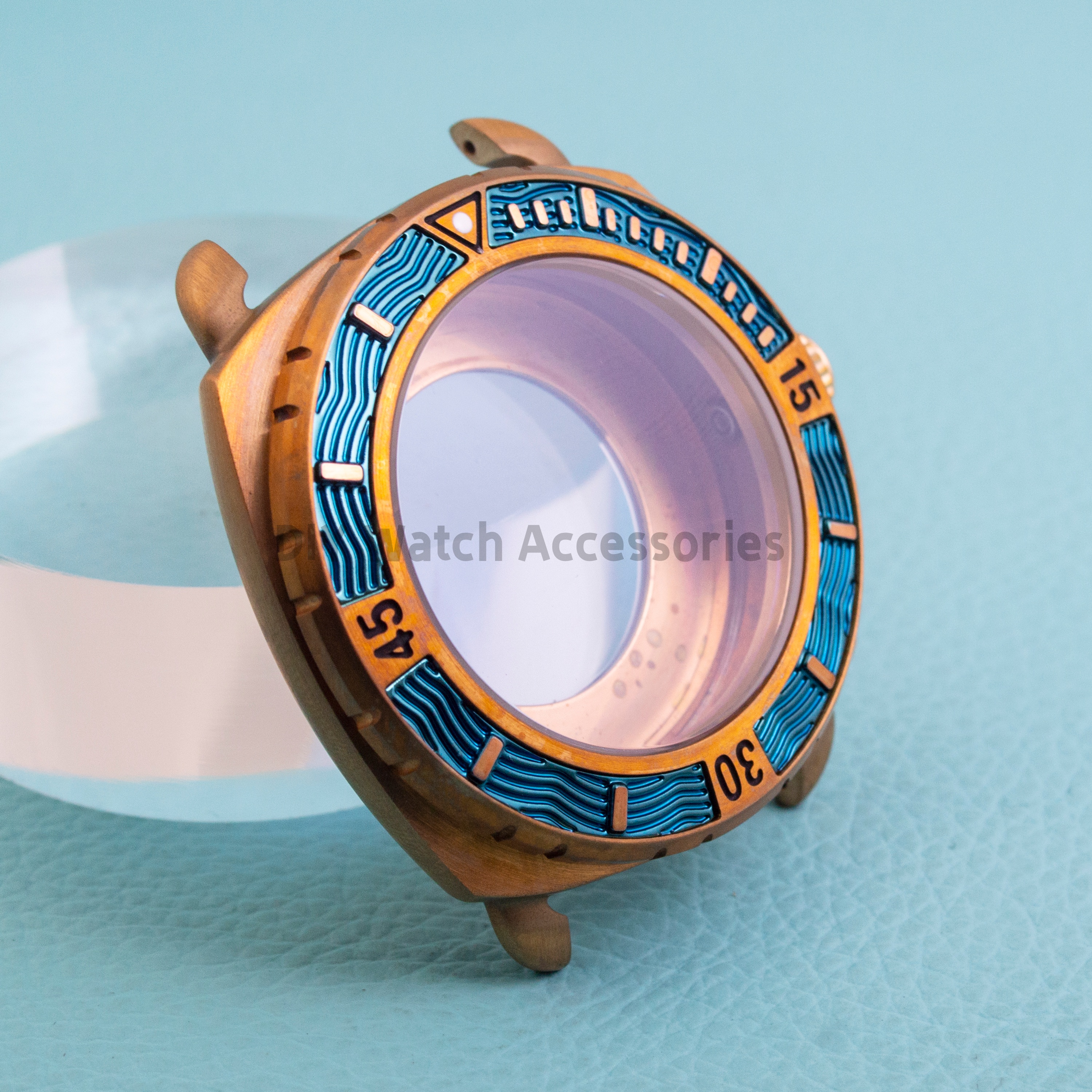 Bronze Case Watch - NH35 Bronze Case Watch Case Parts