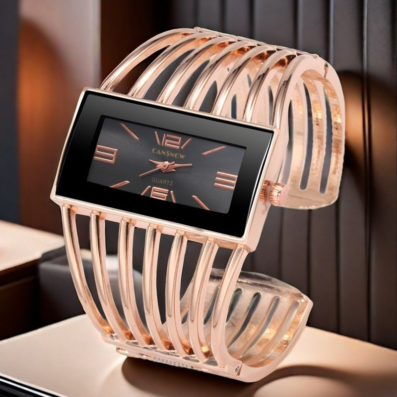 Luxury Watch Female - Female Bracelet Watch Luxury Rectangle Dial