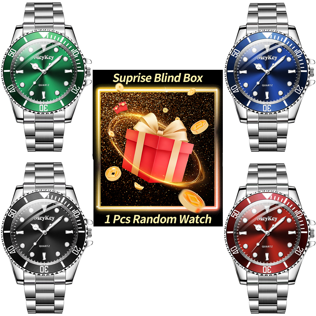 Luxury Watch Dial - 1PC Surprise Mystery Watch Blind Box-Luxury