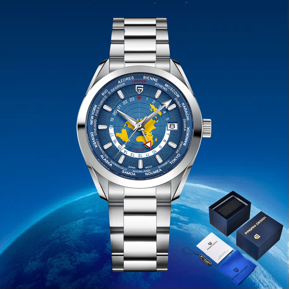 Luxury Watch Men - PAGANI DESIGN 1788 Light Luxury Mechanical