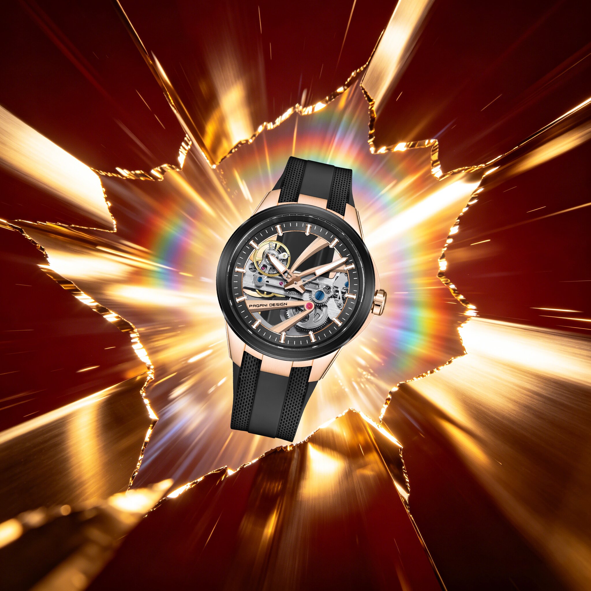 PAGANI DESIGN Extraordinary De - Luxury Watch All Black のレビューと価格