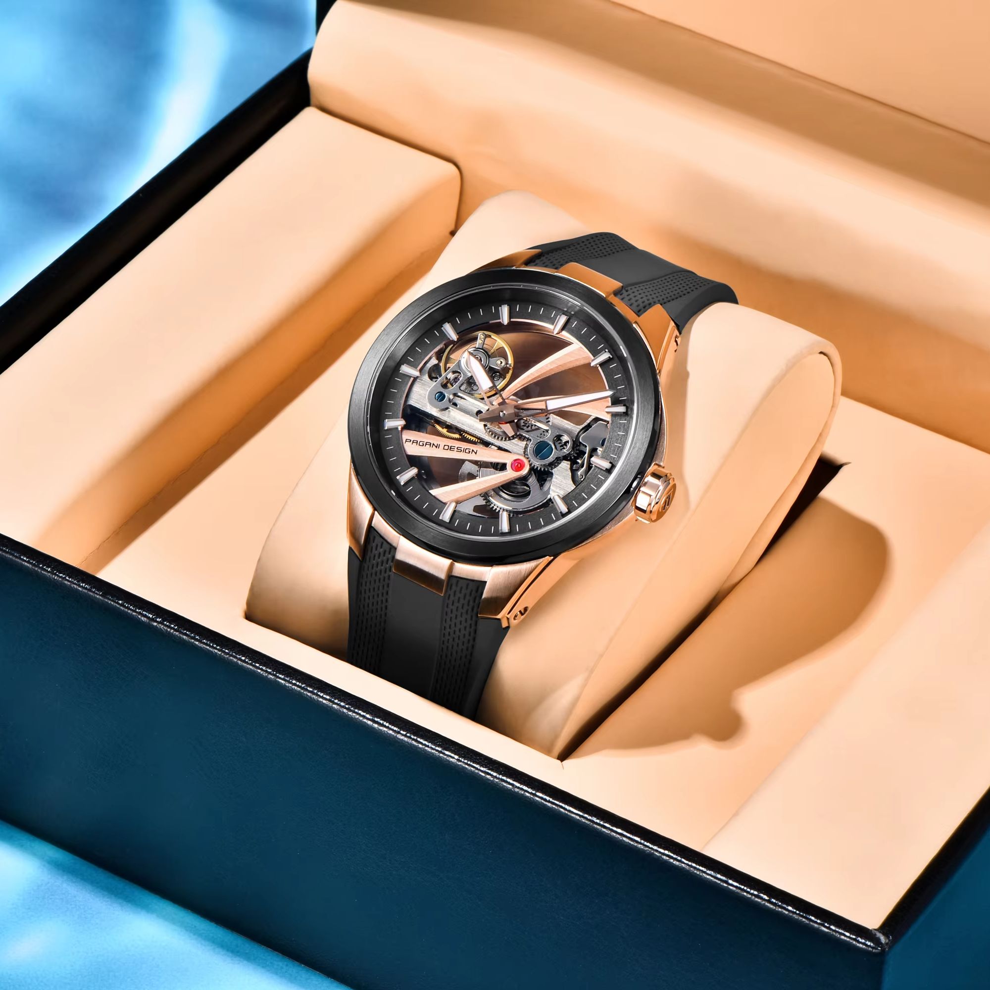 PAGANI DESIGN Extraordinary De - Luxury Watch All Black のレビューと価格