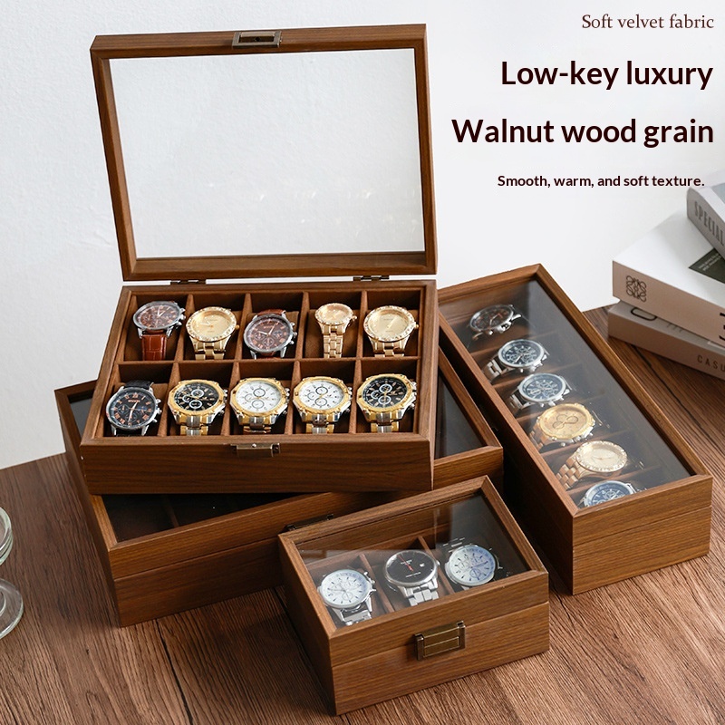 Black Walnut Wood Grain Watch  - Luxury Watch House のレビューと価格