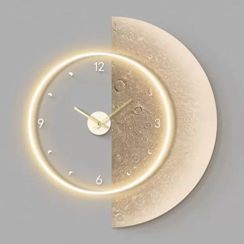 Luxury Wall Clock Modern Led W - Luxury Watch House のレビューと価格