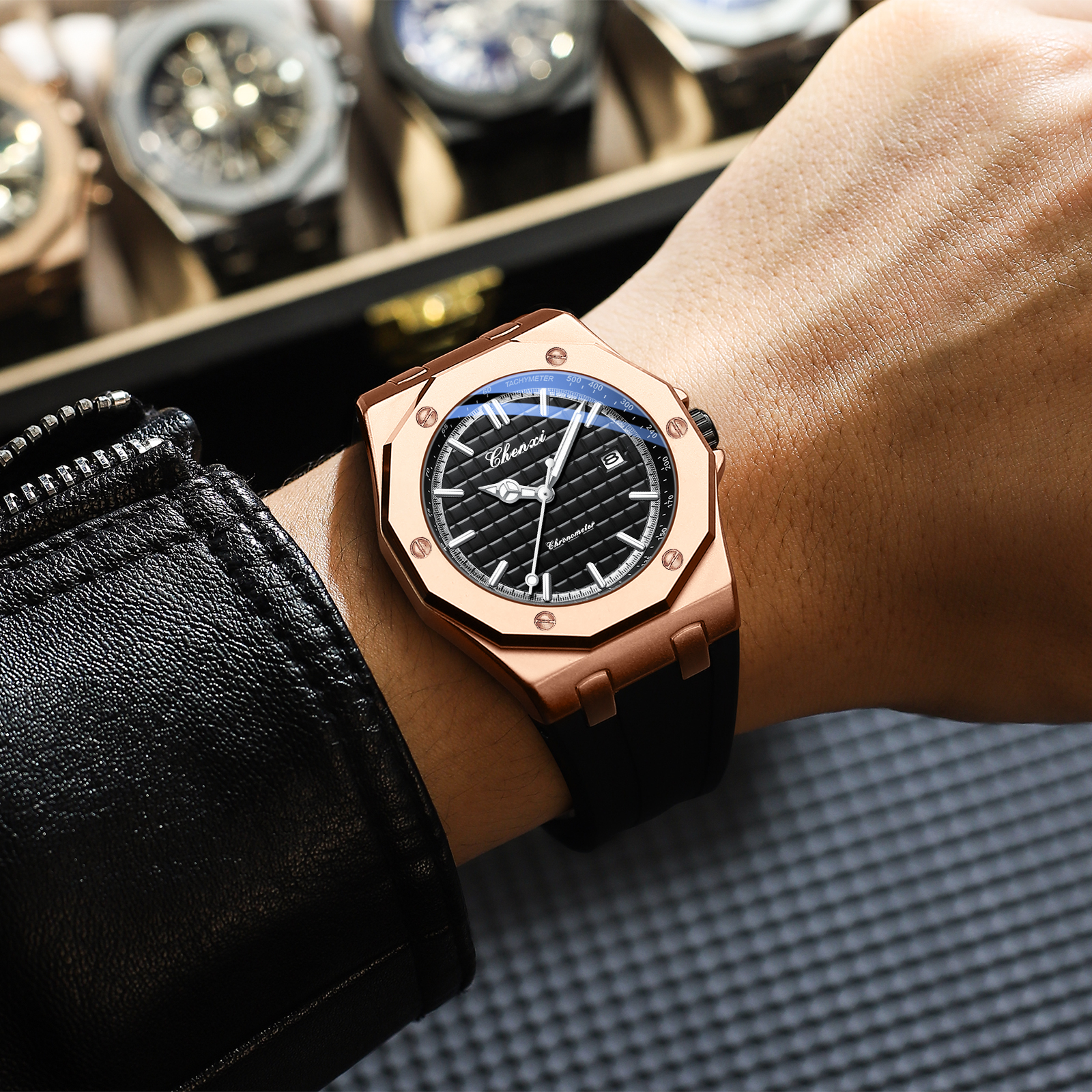 CHENXI 8268 Fashion Premium Me - Luxury Watch Ap のレビューと価格