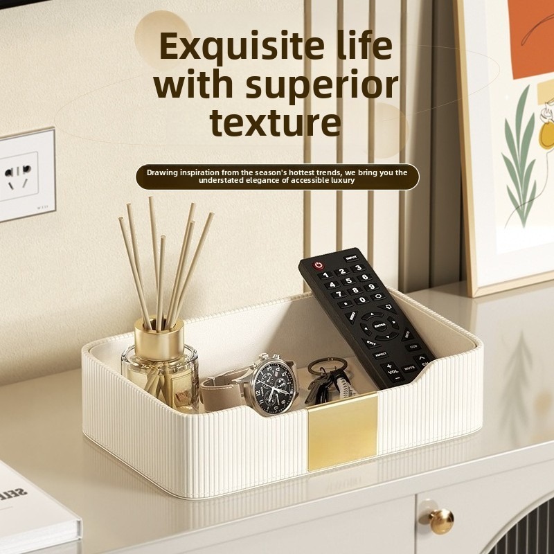 PU Leather Desk Tray - Multi-L - Luxury Watch Level のレビューと価格