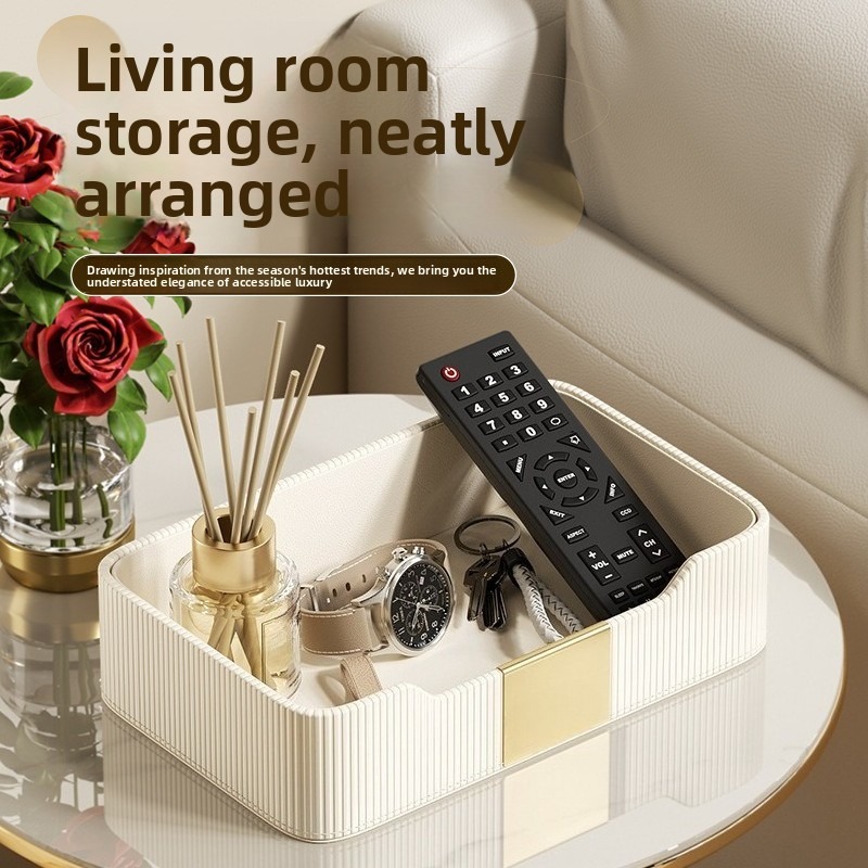 PU Leather Desk Tray - Multi-L - Luxury Watch Level のレビューと価格