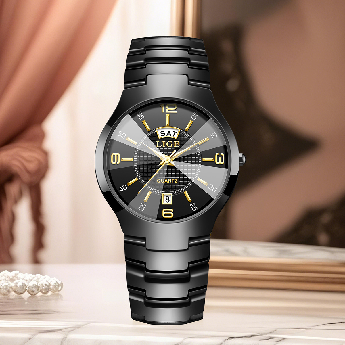 LIGE Fashion Elegant Women's W - Luxury Watch Dial のレビューと価格