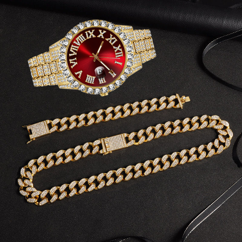Luxury Gold Watch for Men Full - Luxury Watch Miami のレビューと価格