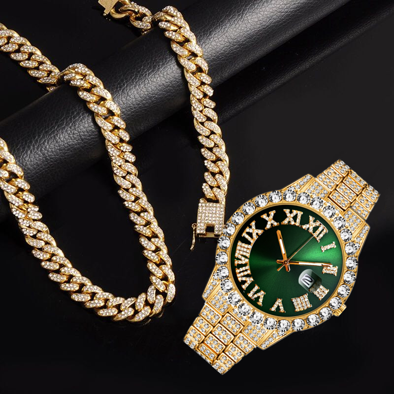 Luxury Gold Watch for Men Full - Luxury Watch Miami のレビューと価格