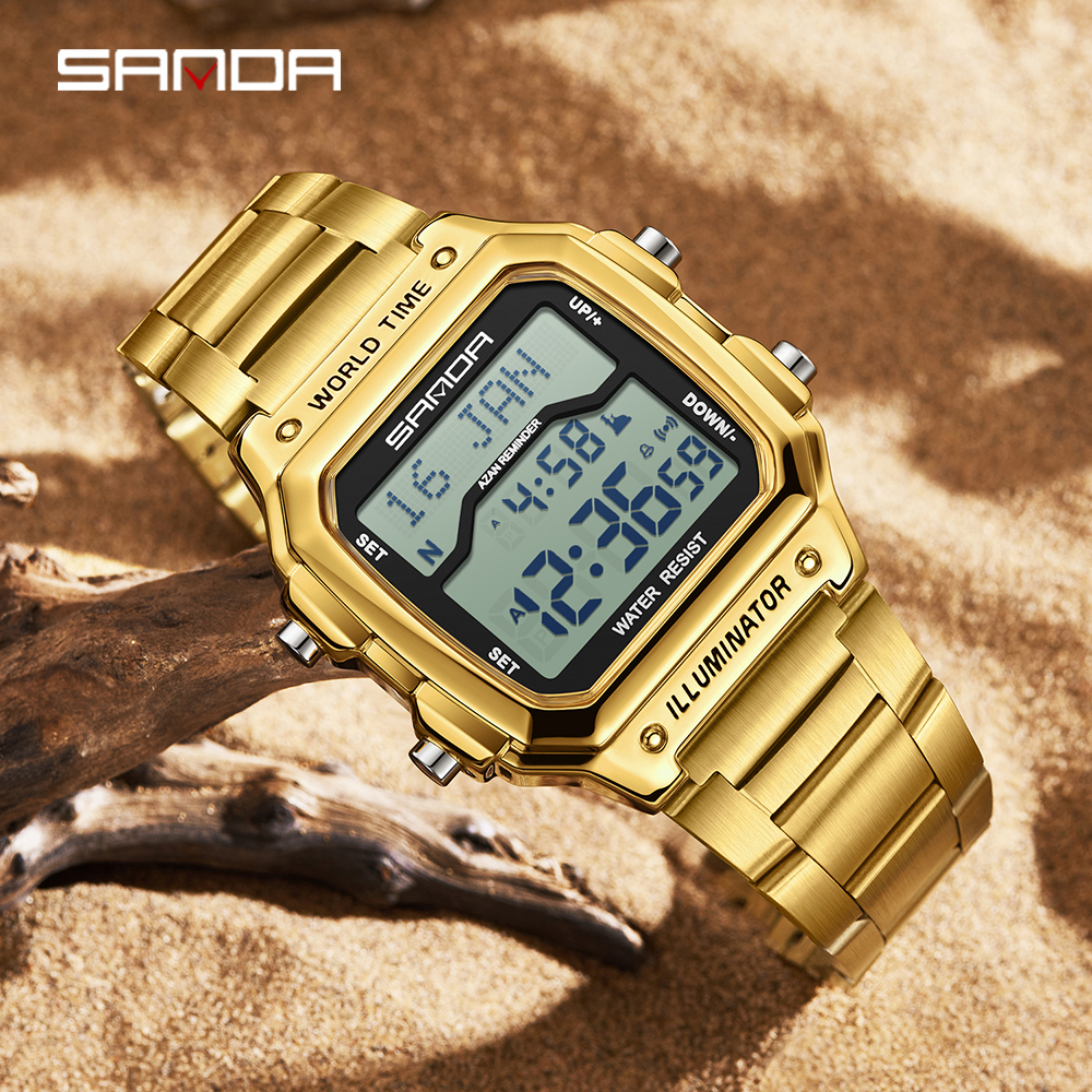 SANDA Luxury Men's Electronic  - Minute Repeater Watch のレビューと価格
