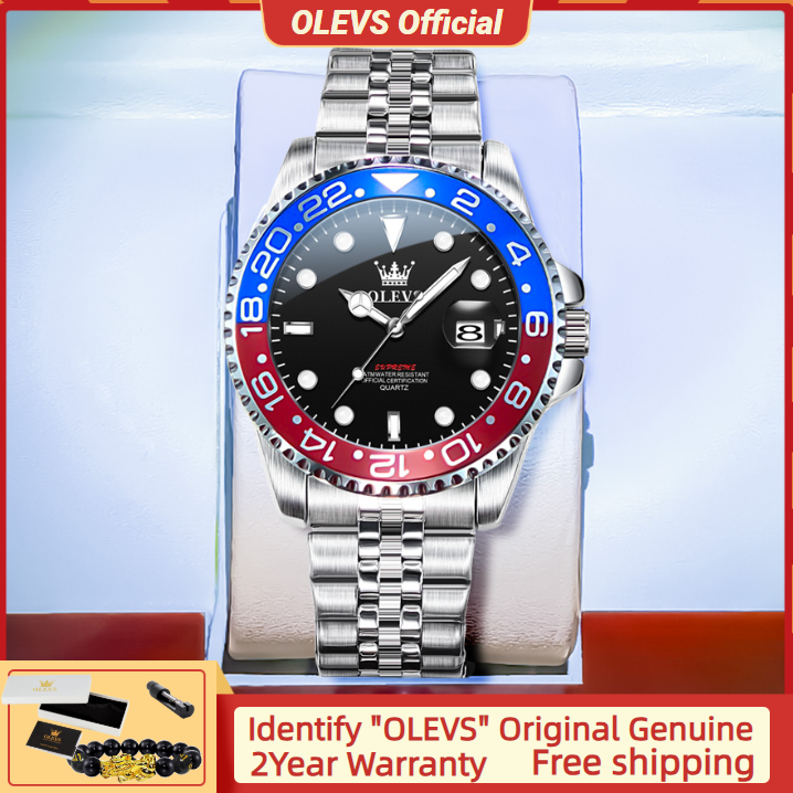 OLEVS 5657 Original Brand Men' - Luxury Watch Men のレビューと価格