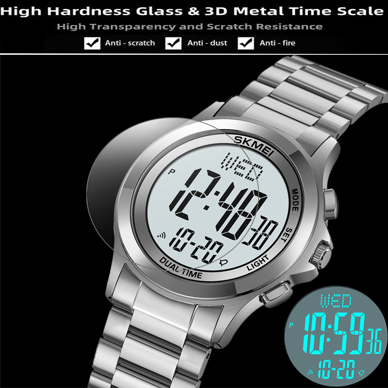 Skmei Mens Led Chronograph Bra - Minute Repeater Watch のレビューと価格