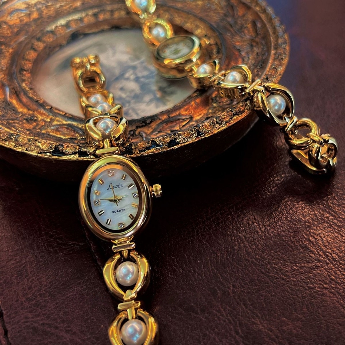 New High-End Gem Pearl Woman W - Luxury Watch Vintage のレビューと価格