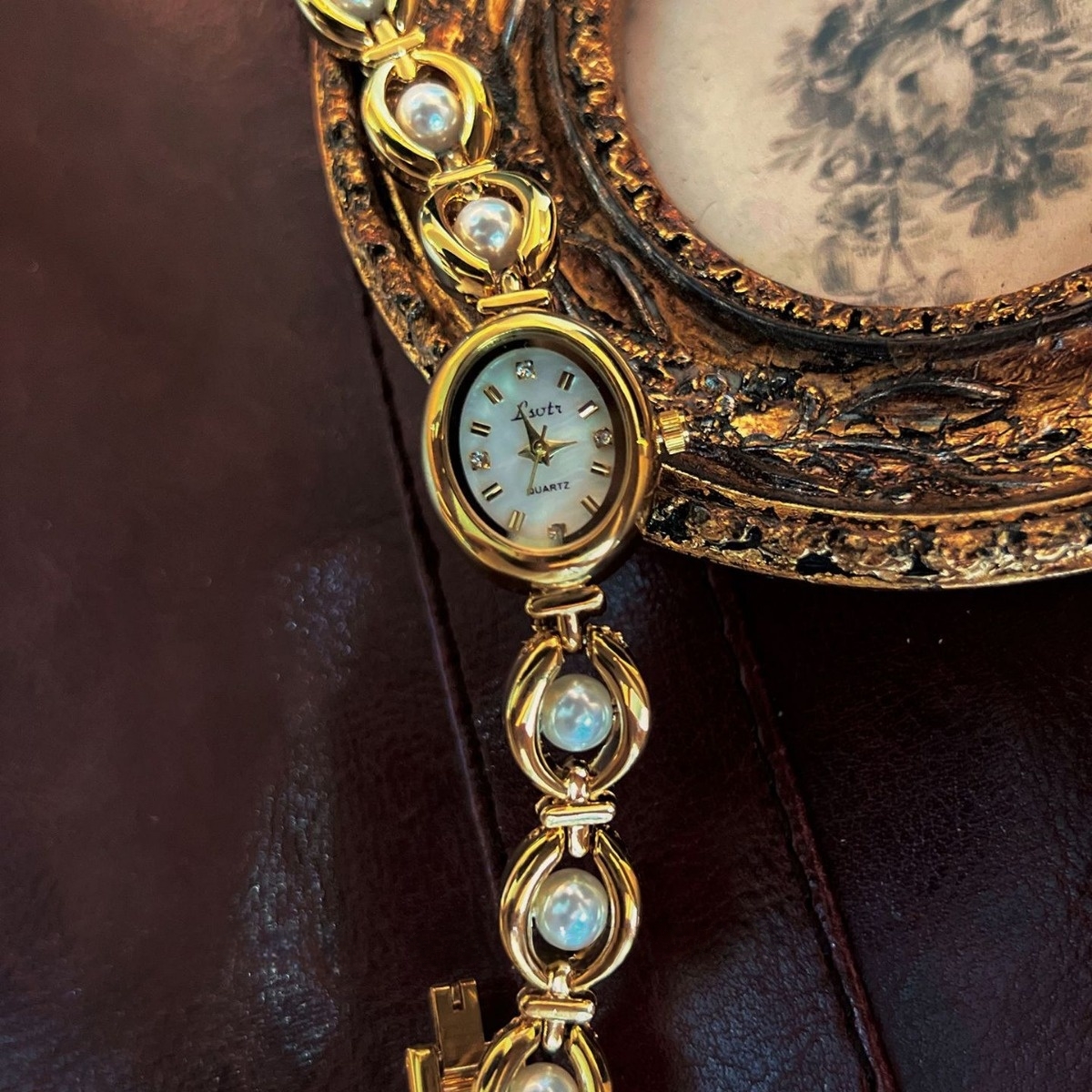 New High-End Gem Pearl Woman W - Luxury Watch Vintage のレビューと価格