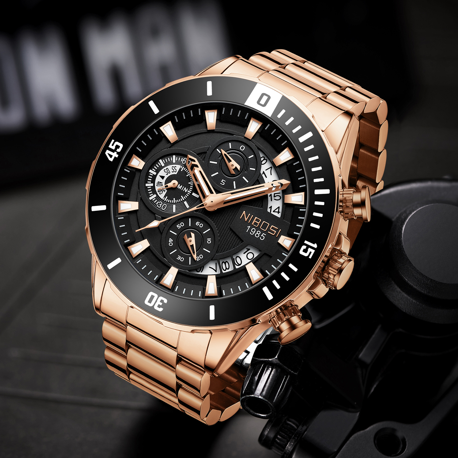 NIBOSI New Men's Watches Top B - Luxury Watch Men のレビューと価格