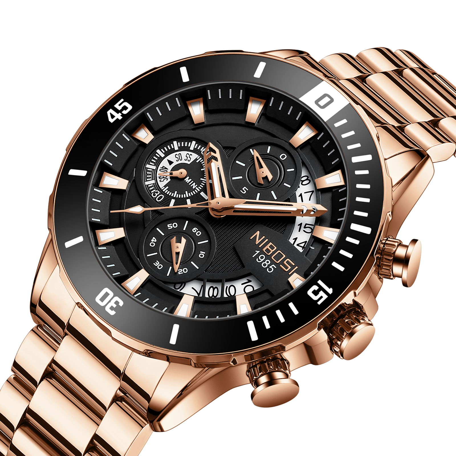 NIBOSI New Men's Watches Top B - Luxury Watch Men のレビューと価格