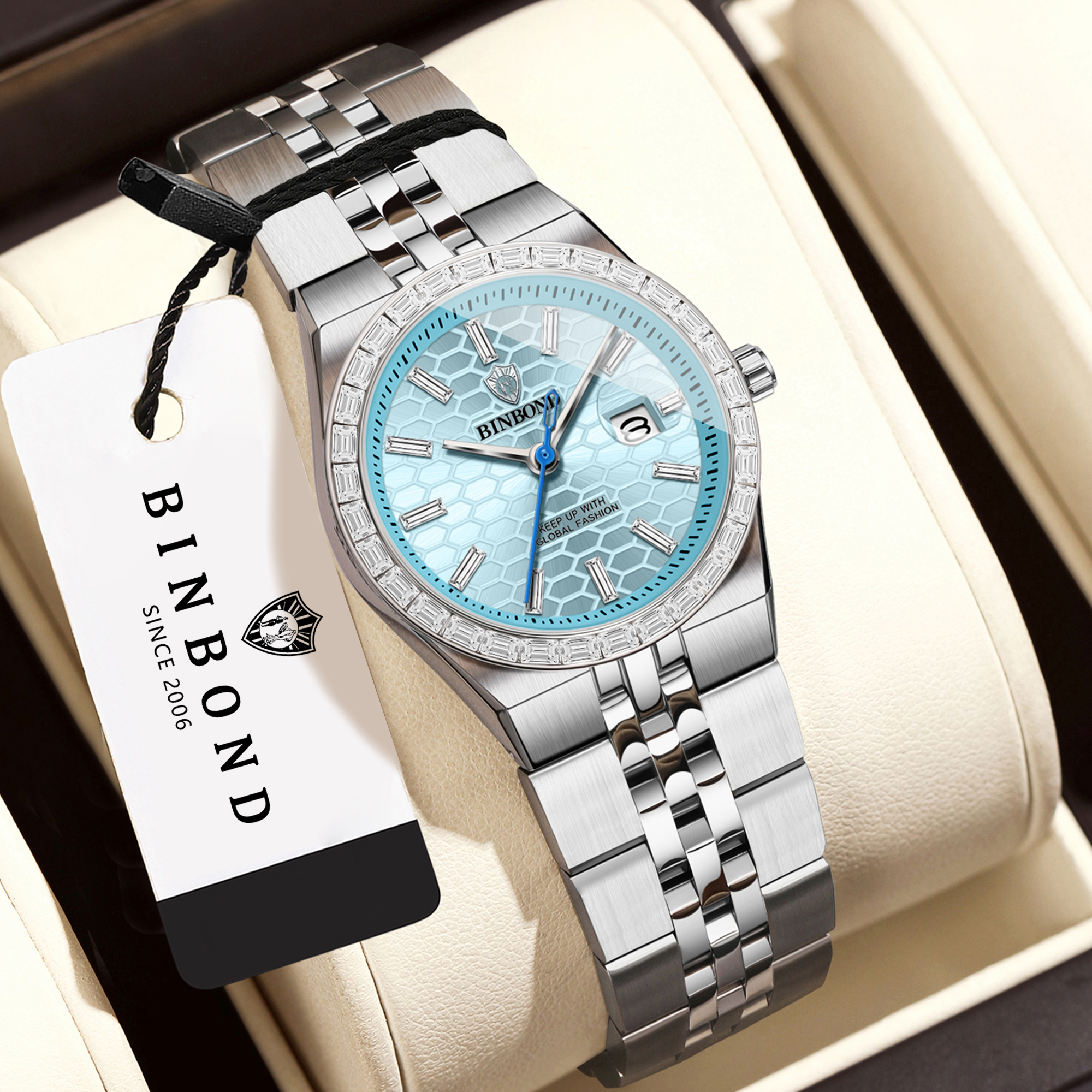 BINBOND ladies casual accurate - Luxury Watch Female のレビューと価格