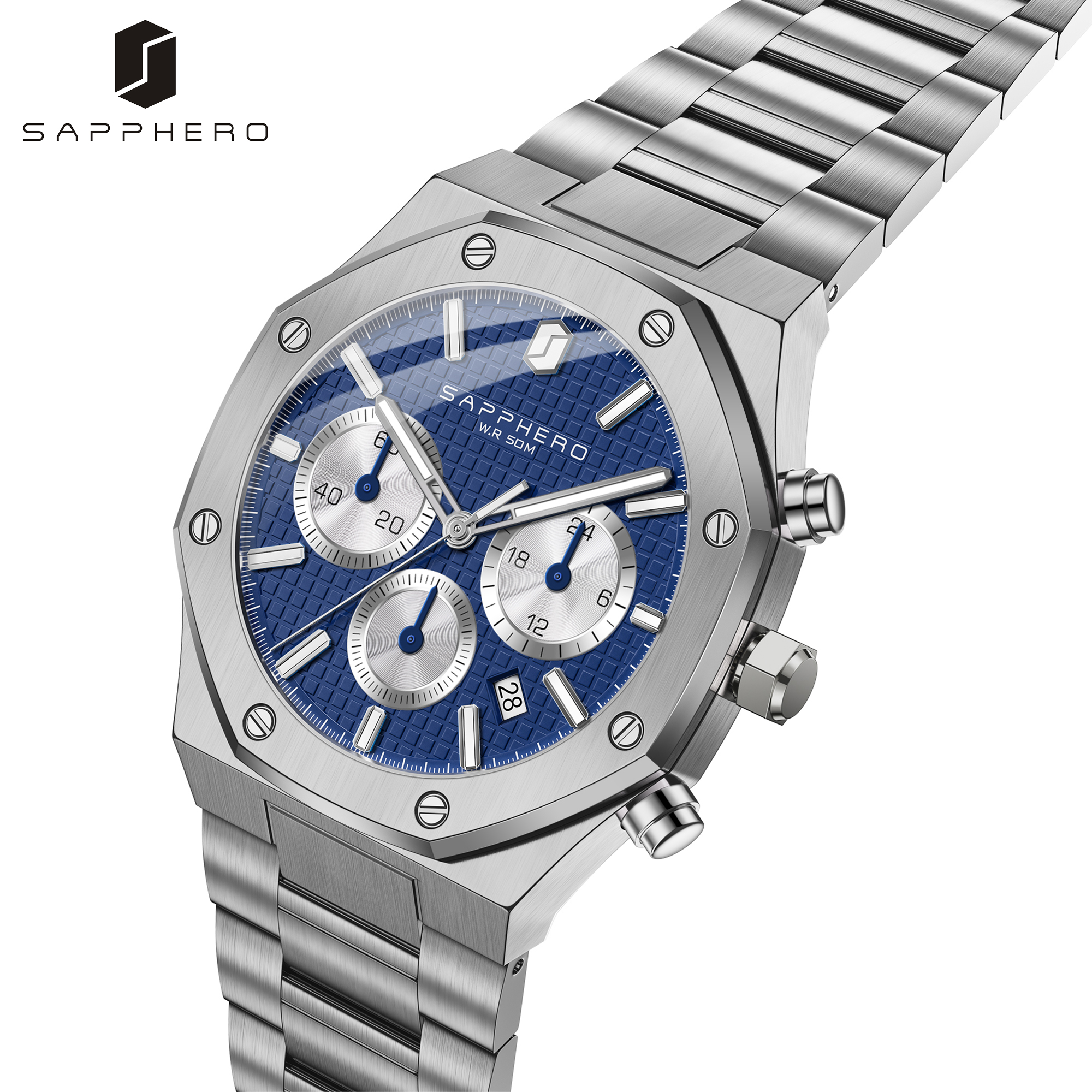 SAPPHERO Men's Watch Waterproo - Luxury Watch Ap のレビューと価格