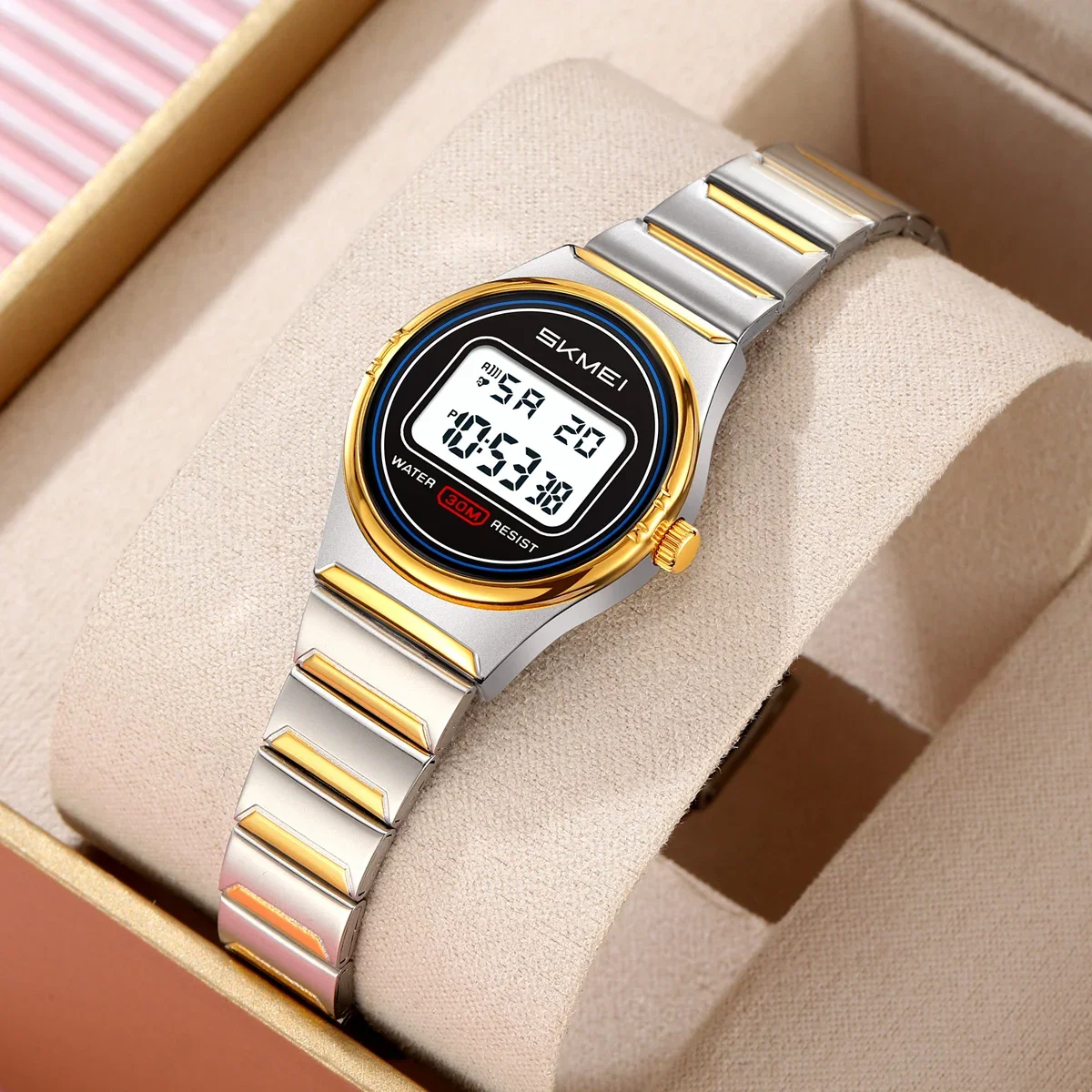 SKMEI 2338 Watch Small Digital - Minute Repeater Watch のレビューと価格