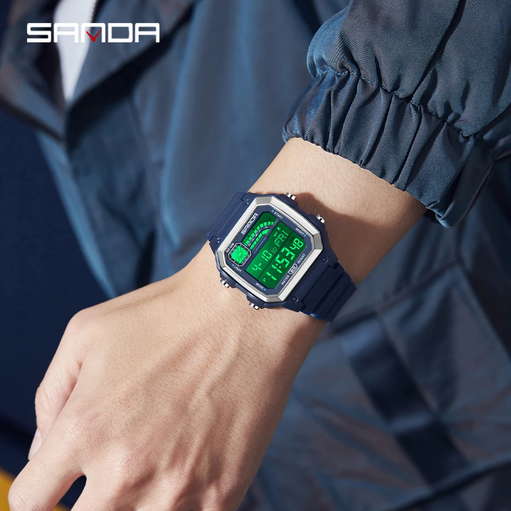 SANDA 6196 Men Electronic Watc - Minute Repeater Watch のレビューと価格