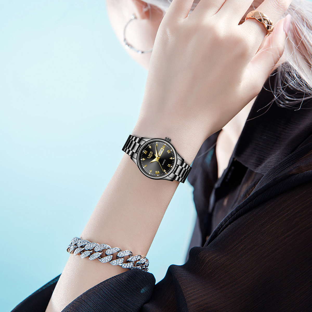 LIGE Top Band Woman Watch Clas - Luxury Watch Female のレビューと価格