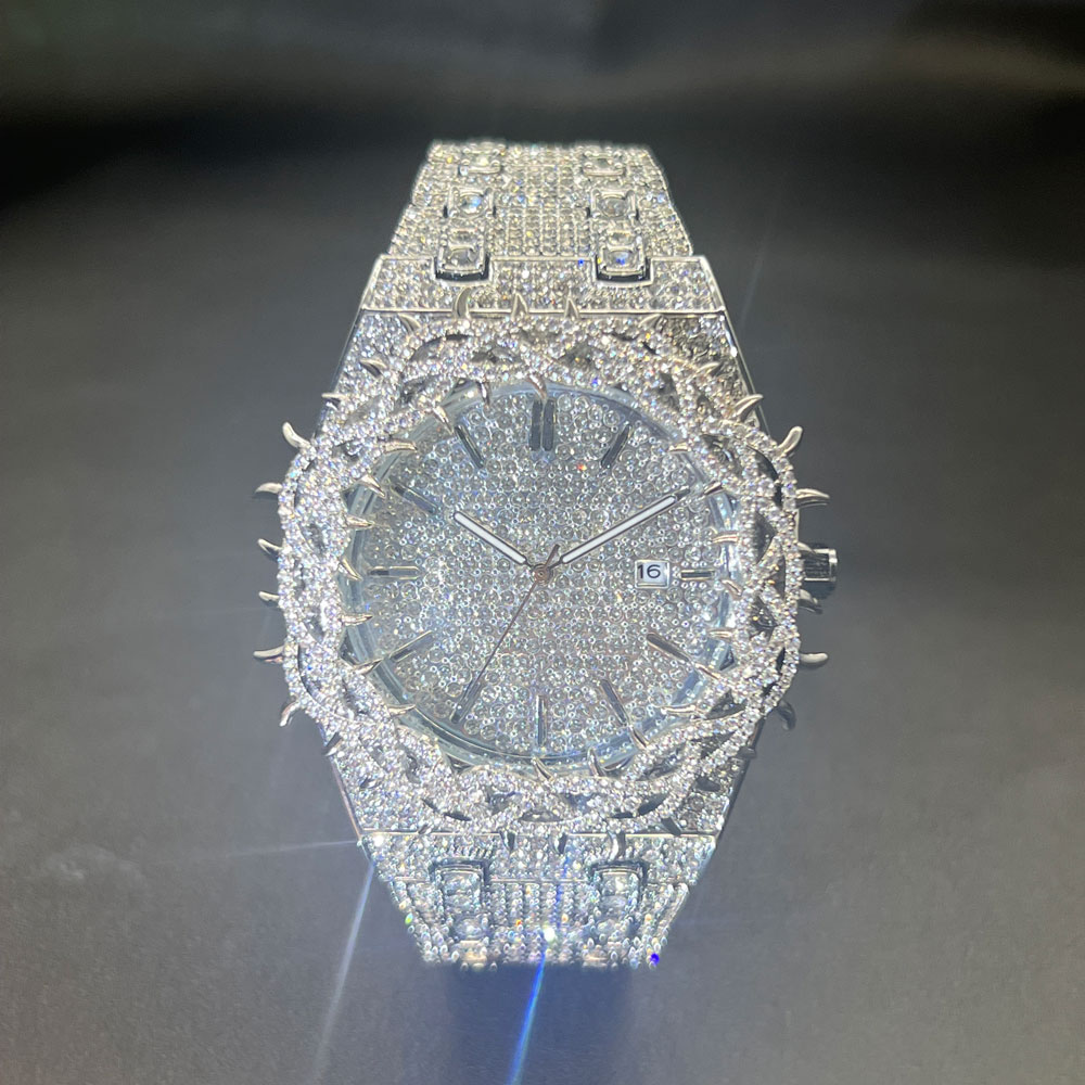 MISSFOX Hot Fashion Full Diamo - Luxury Watch Ap のレビューと価格