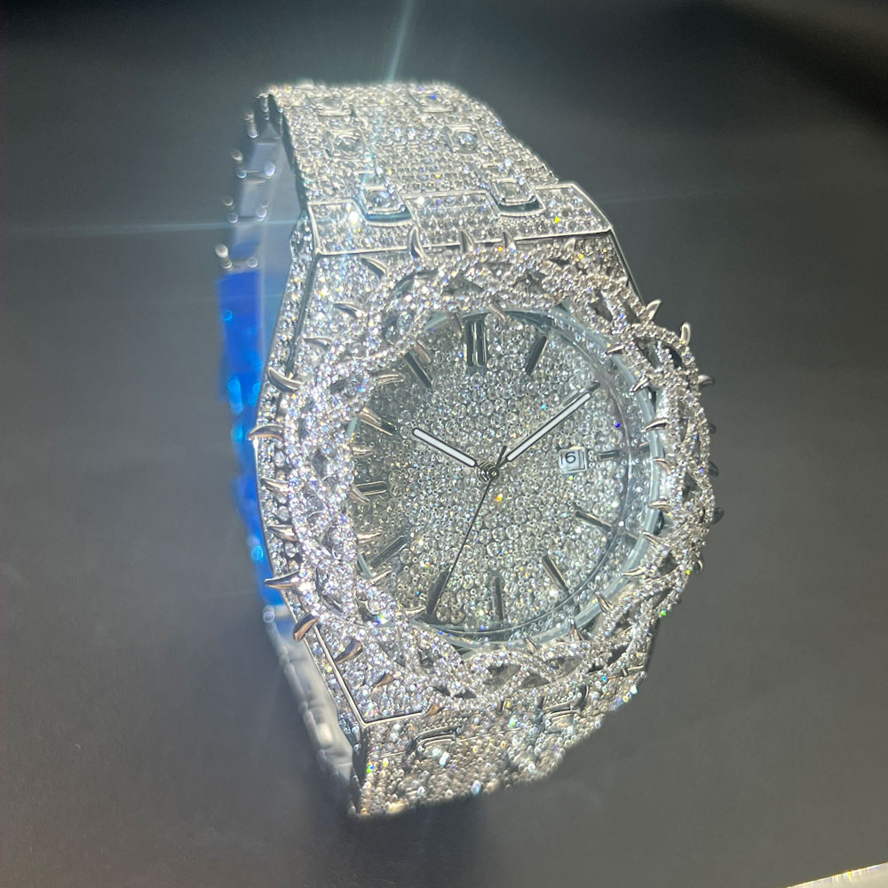 MISSFOX Hot Fashion Full Diamo - Luxury Watch Ap のレビューと価格