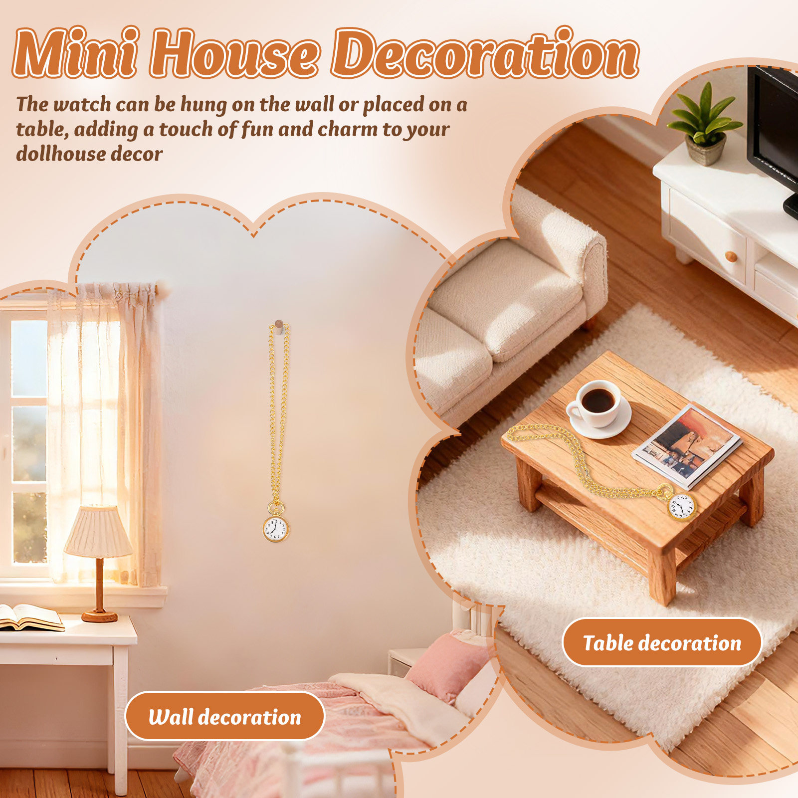 Miniature Pocket Watch Vintage - Luxury Watch House のレビューと価格