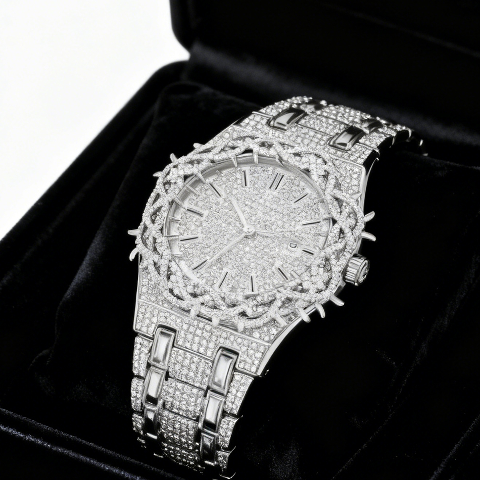 PINTIME Hot Fashion Full Diamo - Luxury Watch And Jewelry Brand のレビューと価格