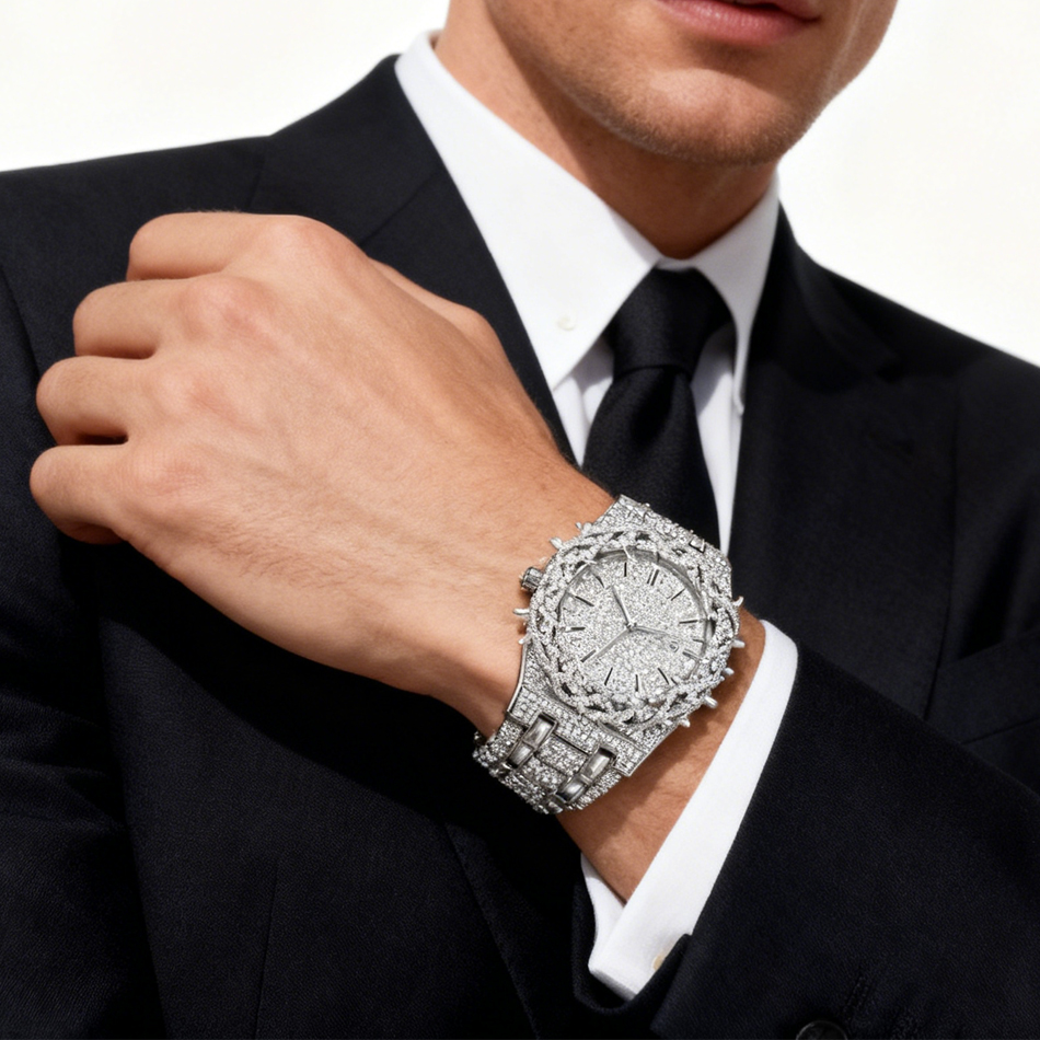 PINTIME Hot Fashion Full Diamo - Luxury Watch And Jewelry Brand のレビューと価格
