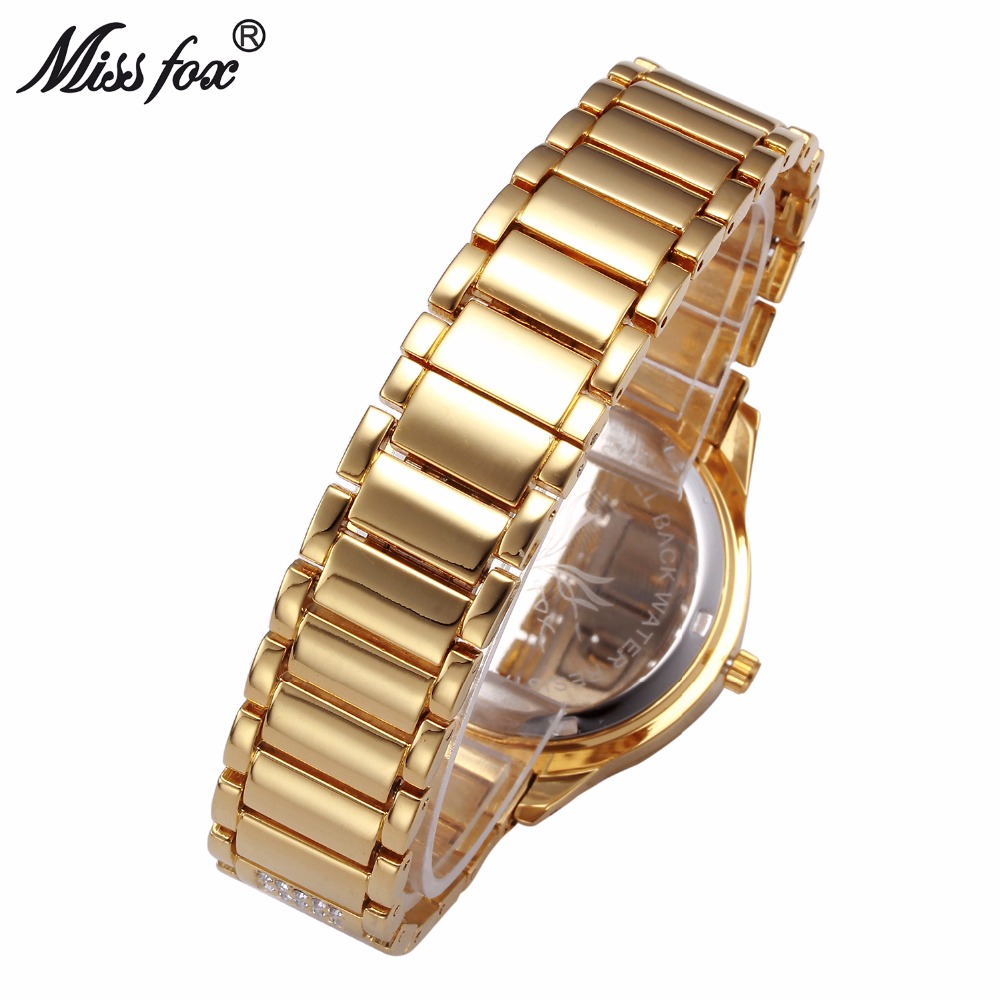 MISSFOX Ladies Gold Party Watc - Luxury Watch In China のレビューと価格