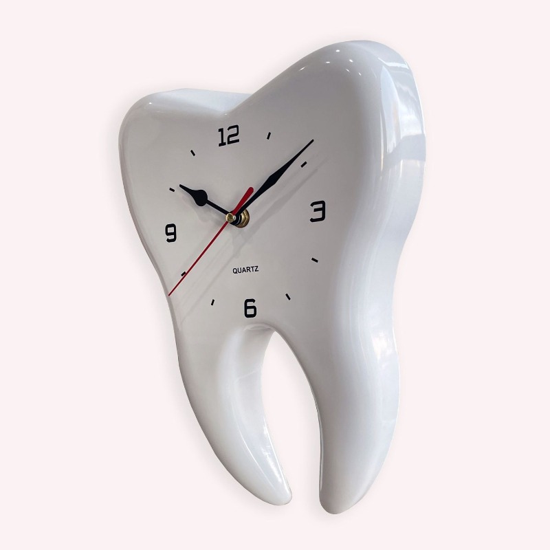 Creative Tooth Wall Clock Deco - Luxury Watch House のレビューと価格