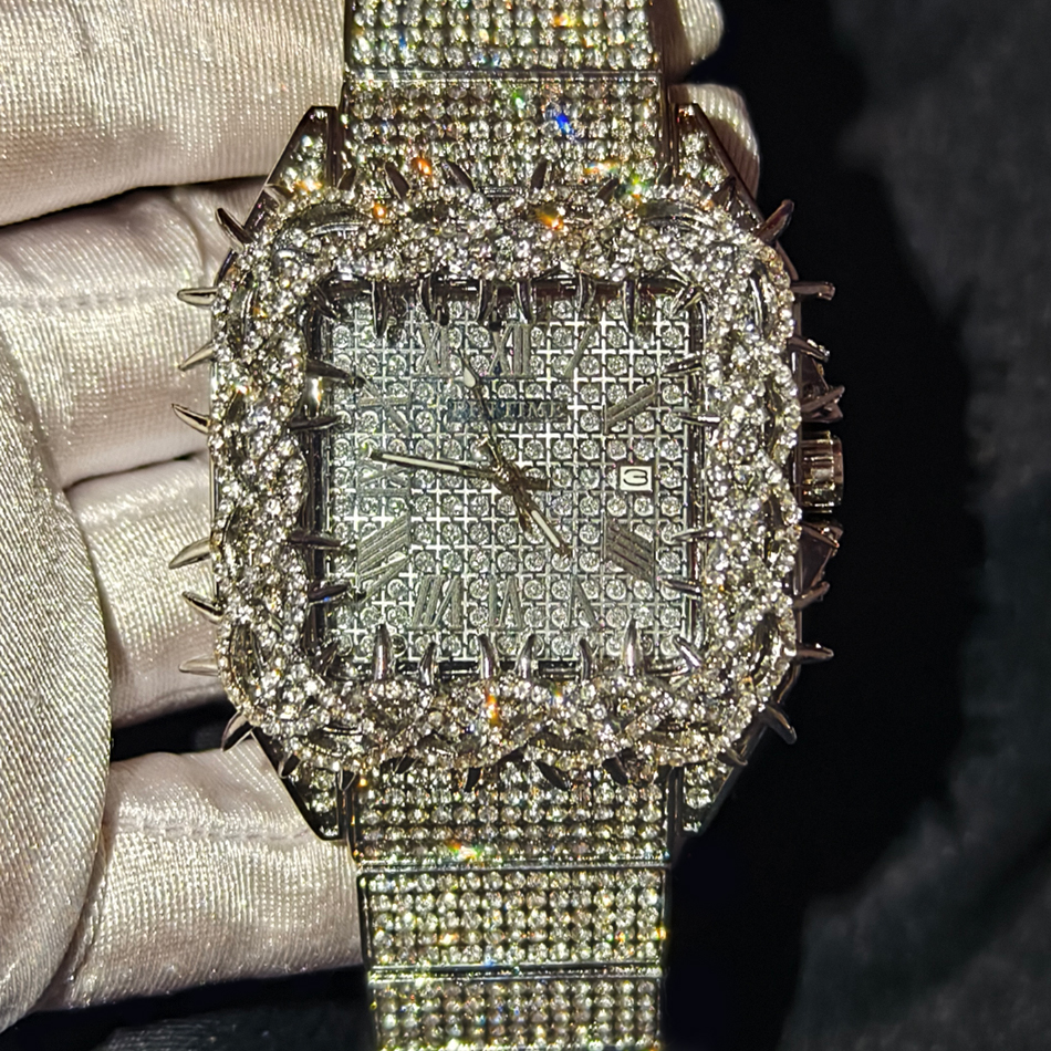 Black Spiked Diamond Quartz Wa - Luxury Watch Ap のレビューと価格