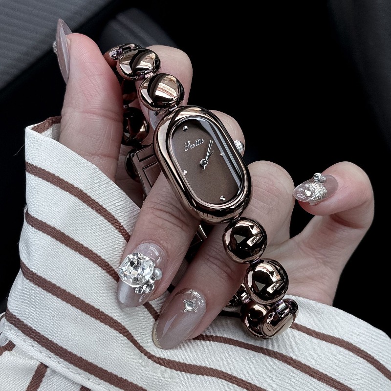 New Brand Oval Simple Light Lu - Luxury Watch Female のレビューと価格