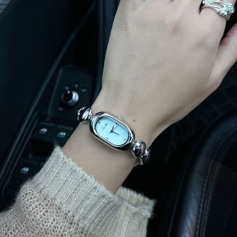 New Brand Oval Simple Light Lu - Luxury Watch Female のレビューと価格