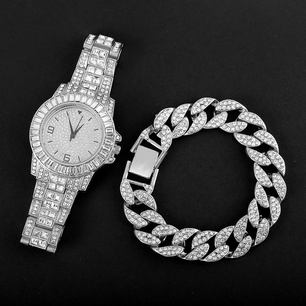 Full Diamond Iced Out Watch fo - Luxury Watch Miami のレビューと価格