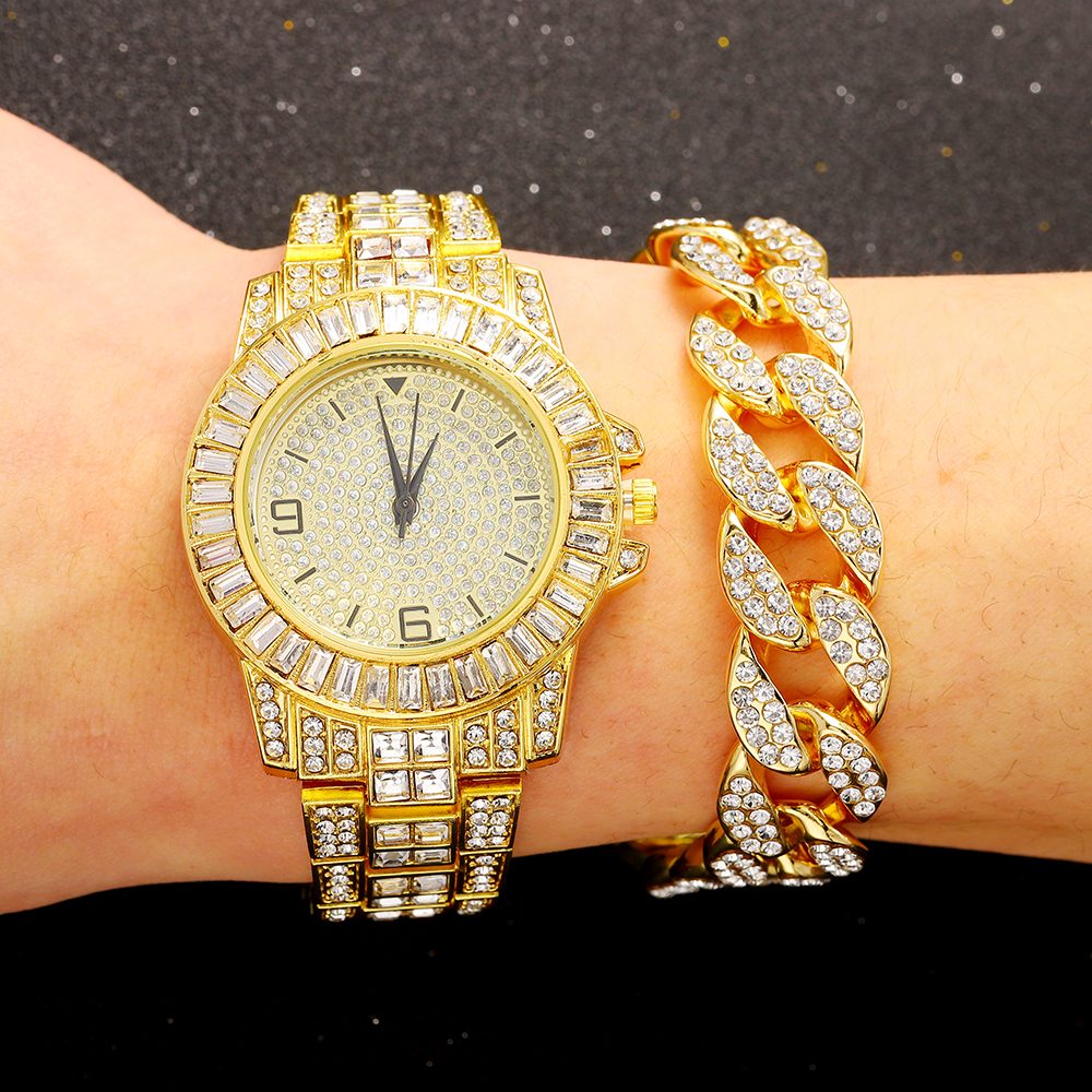 Full Diamond Iced Out Watch fo - Luxury Watch Miami のレビューと価格