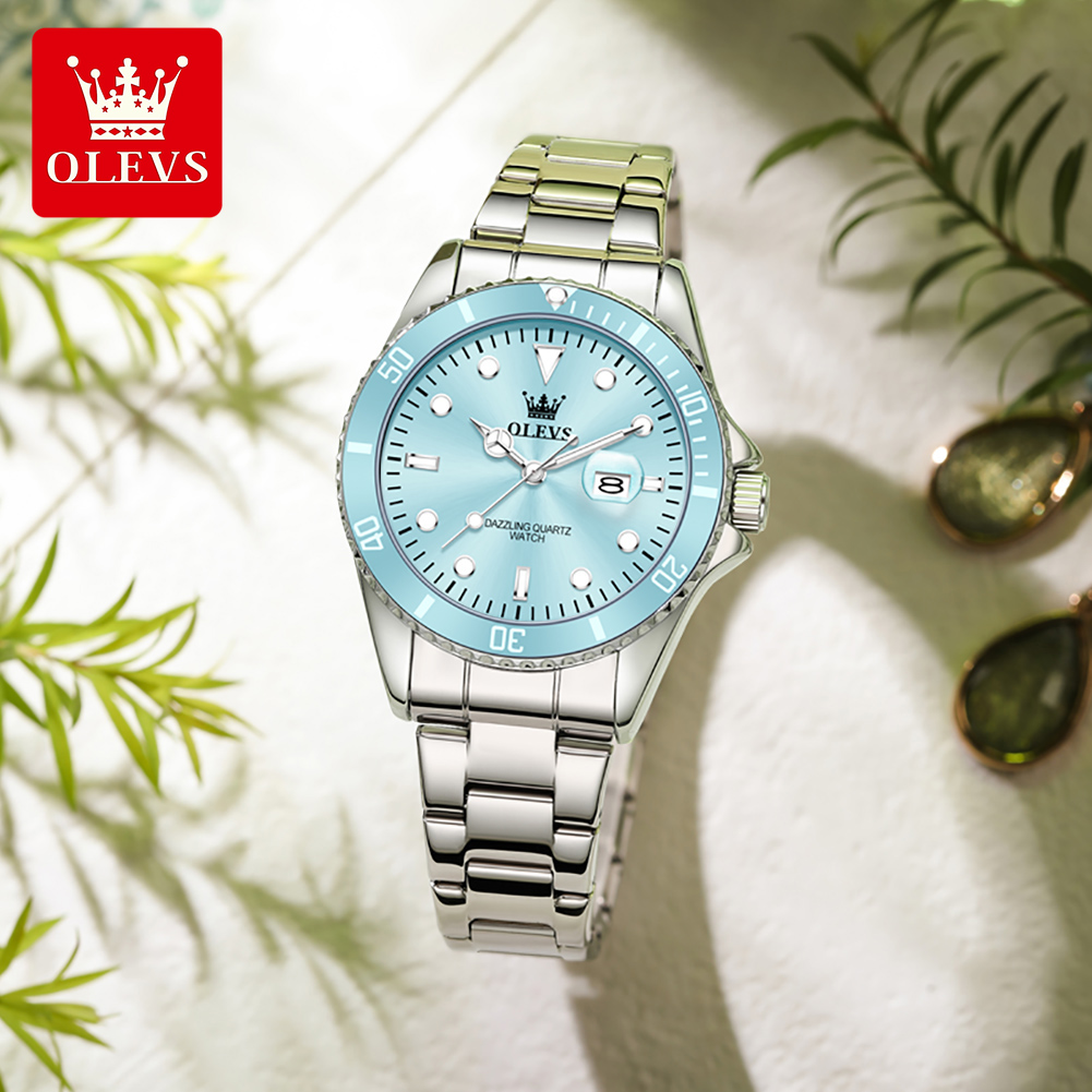 OLEVS Luxury Stainless Steel W - Luxury Watch Ladies のレビューと価格