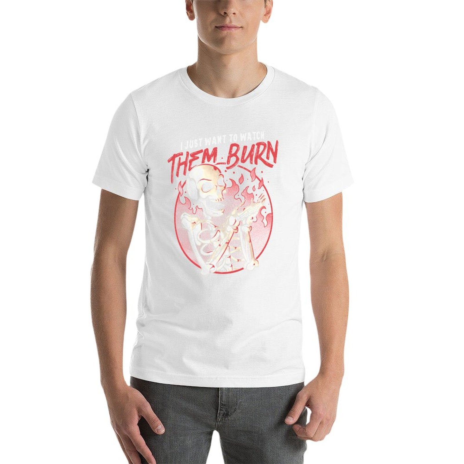 Watch Them Burn Skull Funny Gi - Luxury Watch In China のレビューと価格