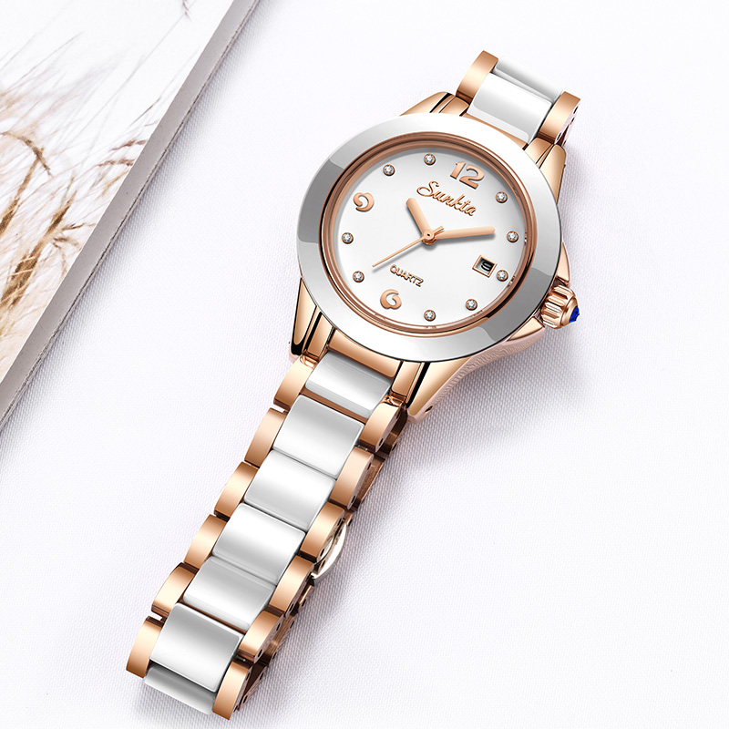 Sunkta Fashion Casual Quartz W - Luxury Watch Ladies のレビューと価格