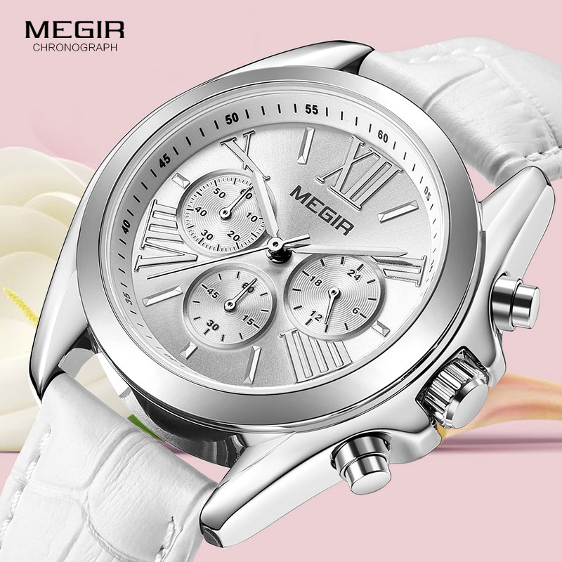 MEGIR2019 New Luxury Leather W - Luxury Watch Female のレビューと価格