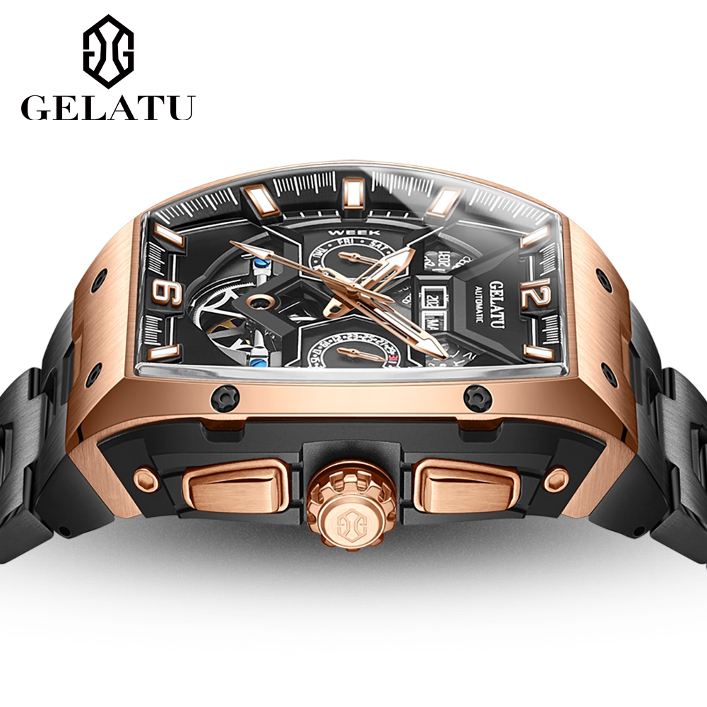 Reloj Hombre Watches Mens GELA - Luxury Watch All Black のレビューと価格