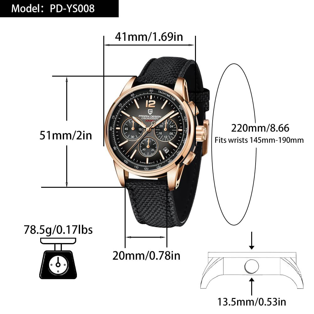 PAGANI DESIGN New Mens Watch 4 - Luxury Watch Men のレビューと価格