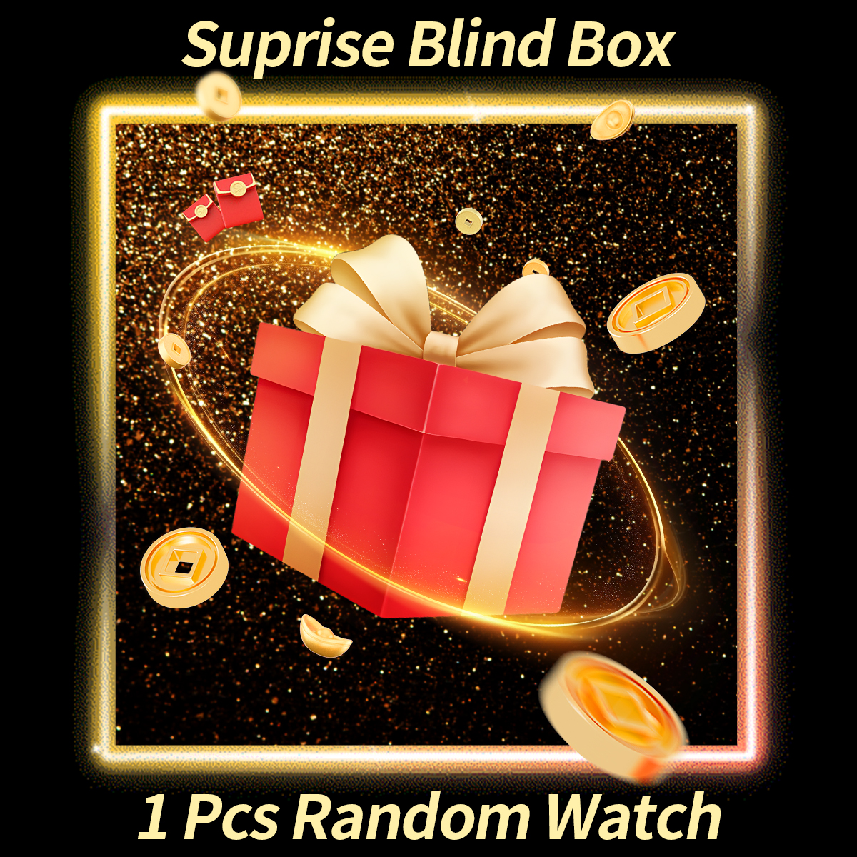 1PC Surprise Mystery Watch Bli - Luxury Watch Dial のレビューと価格