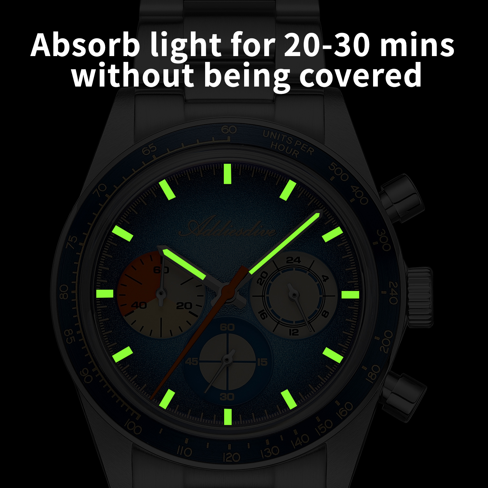 ADDIESDIVE Luxury Chronograph  - Luxury Watch Level のレビューと価格