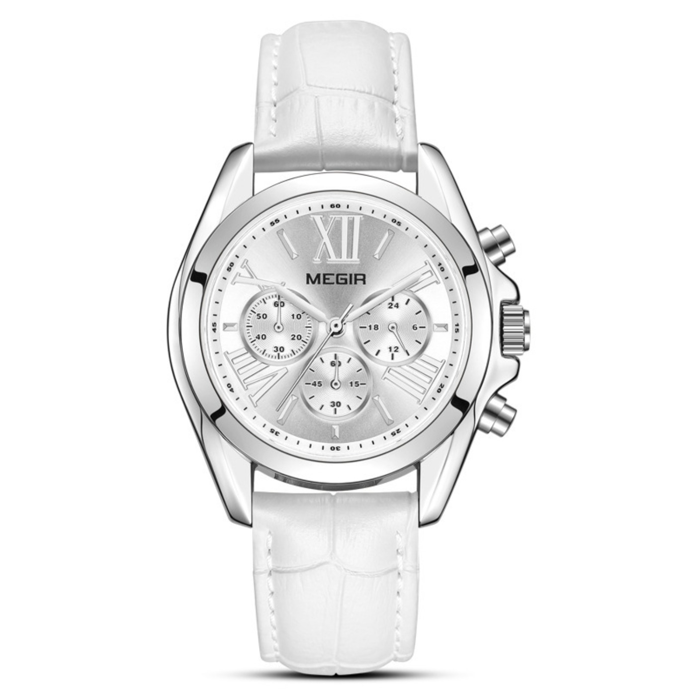 MEGIR New Luxury Leather Watch - Luxury Watch Female のレビューと価格