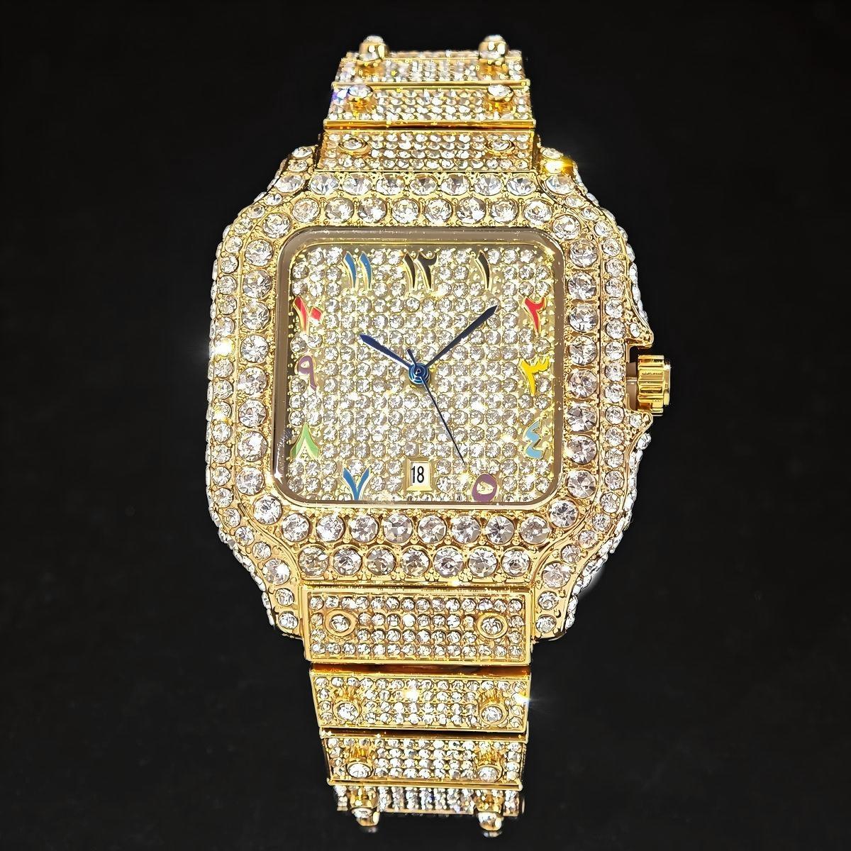 Hot Fashion UNIGUET Full Diamo - Luxury Watch And Jewelry Brand のレビューと価格