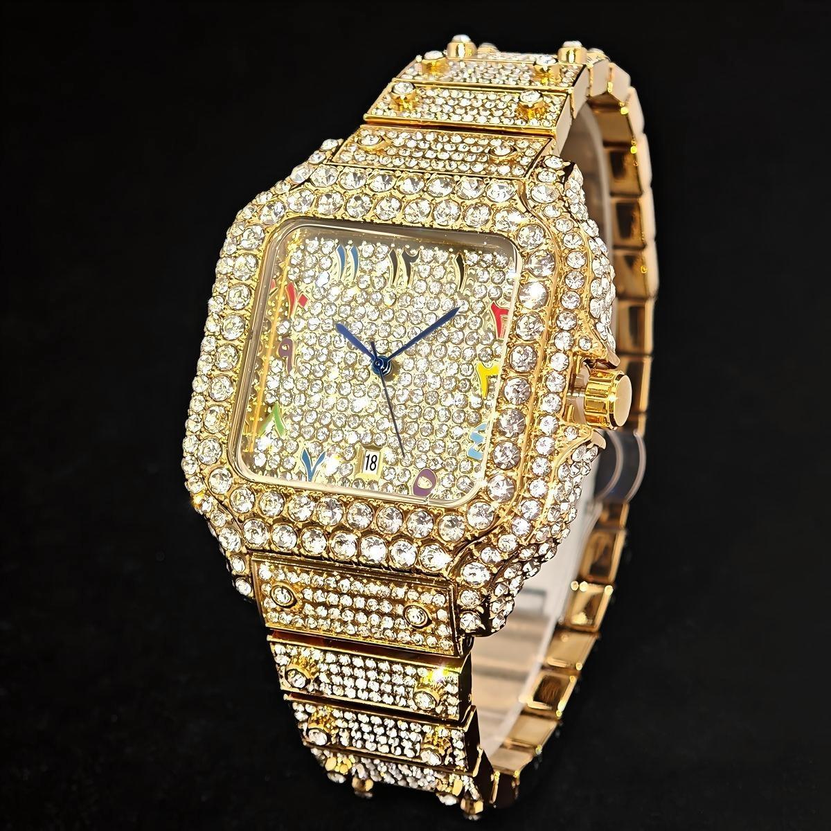 Hot Fashion UNIGUET Full Diamo - Luxury Watch And Jewelry Brand のレビューと価格